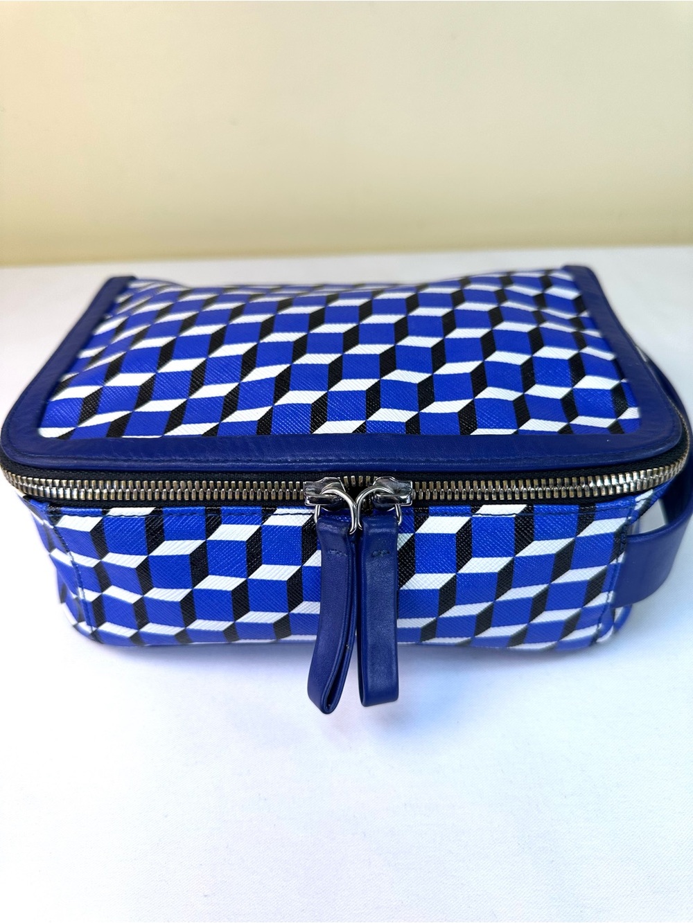 Pierre Hardy Cube Box Camera bag unisex coated canvas & leather